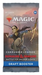 MTG Commander Legends: Battle for Baldur's Gate DRAFT Booster Pack